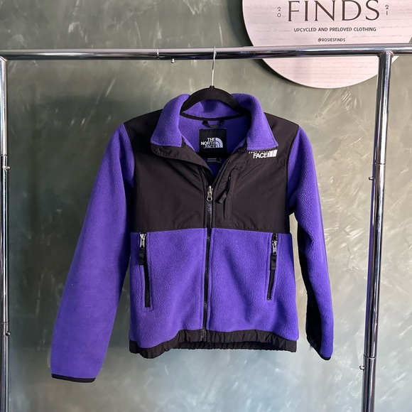 purple Youth North face fleece - Picture 2 of 6